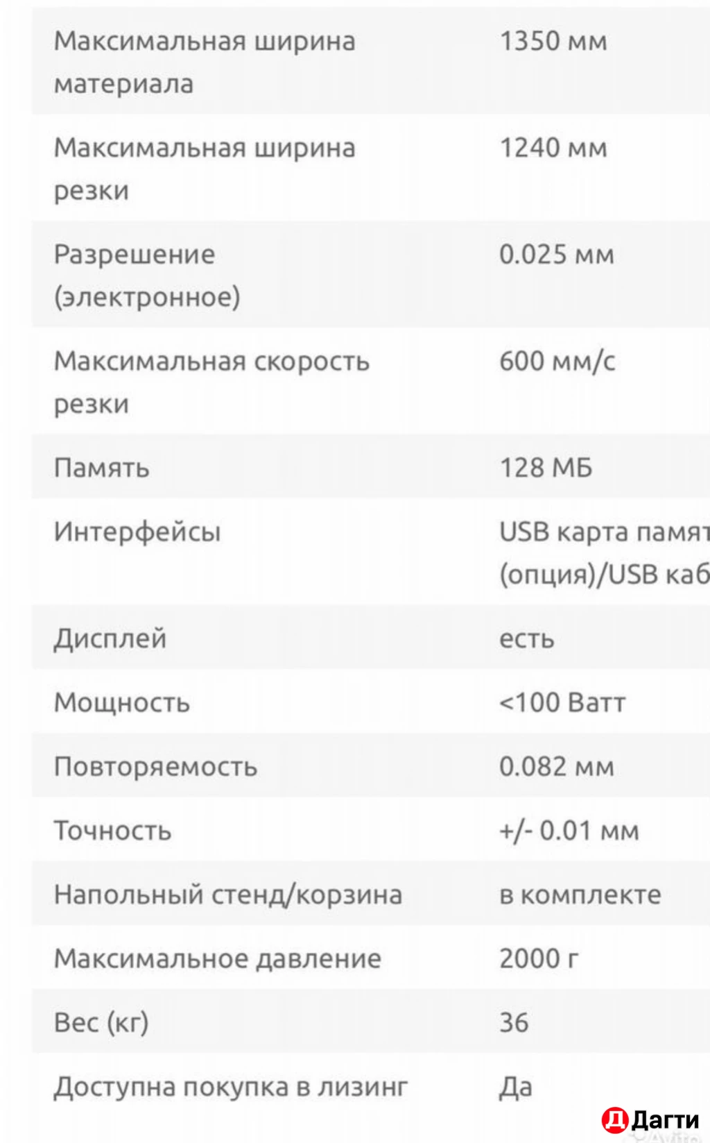 Режущий плоттер List ll 1350