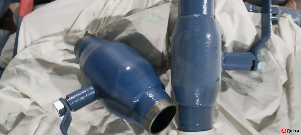 Краны шаровые приварные и флянцевые