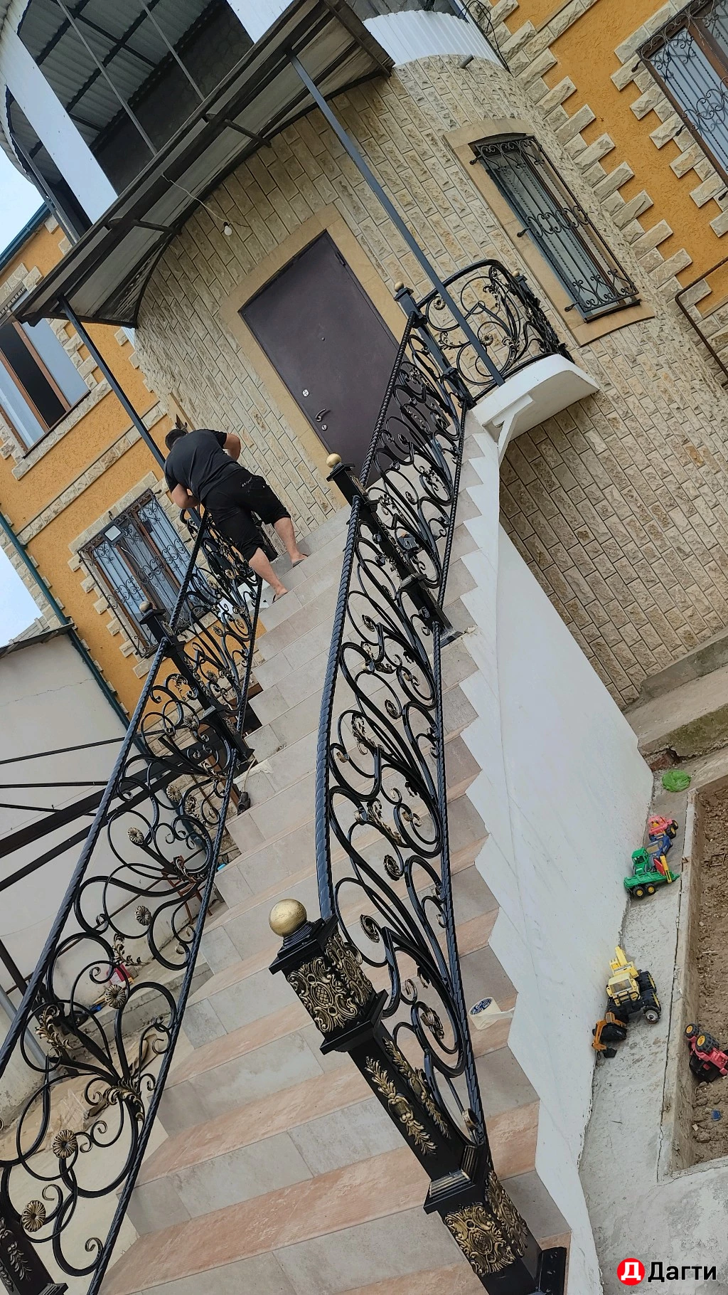 Ковка литьё перила навесы