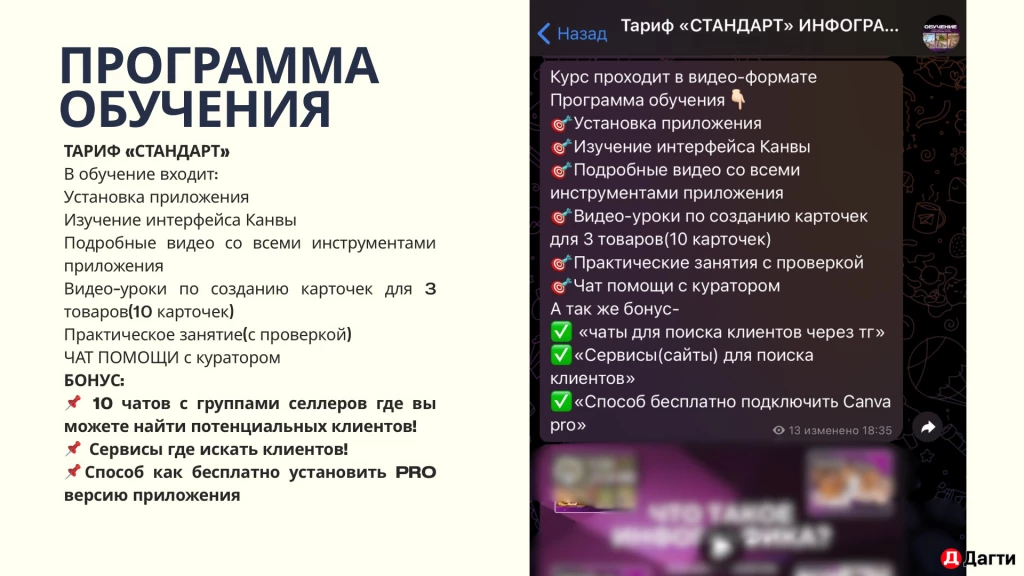 Обучение «инфографика для маркетплейсов»