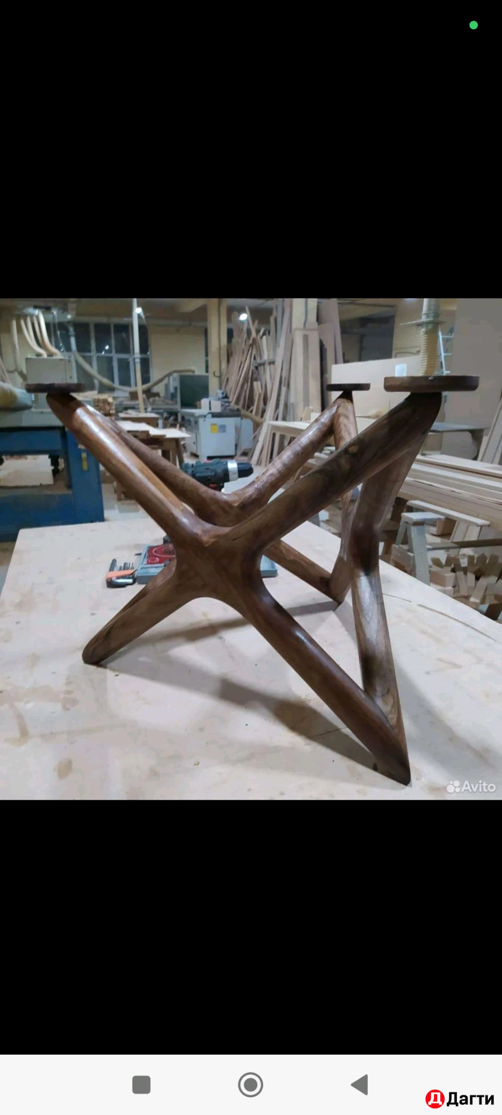 Торцовый  спил стол