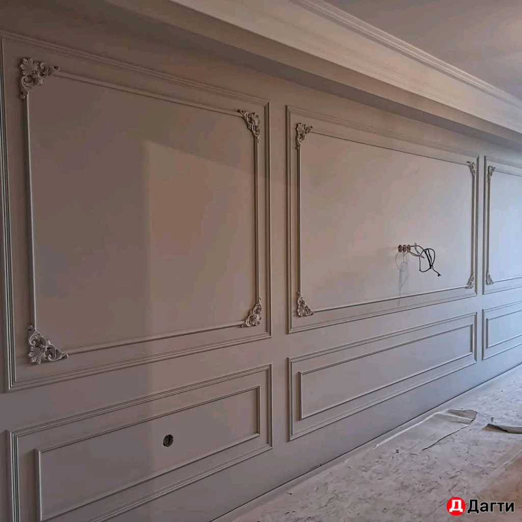 Поклейка обоев, ремонт