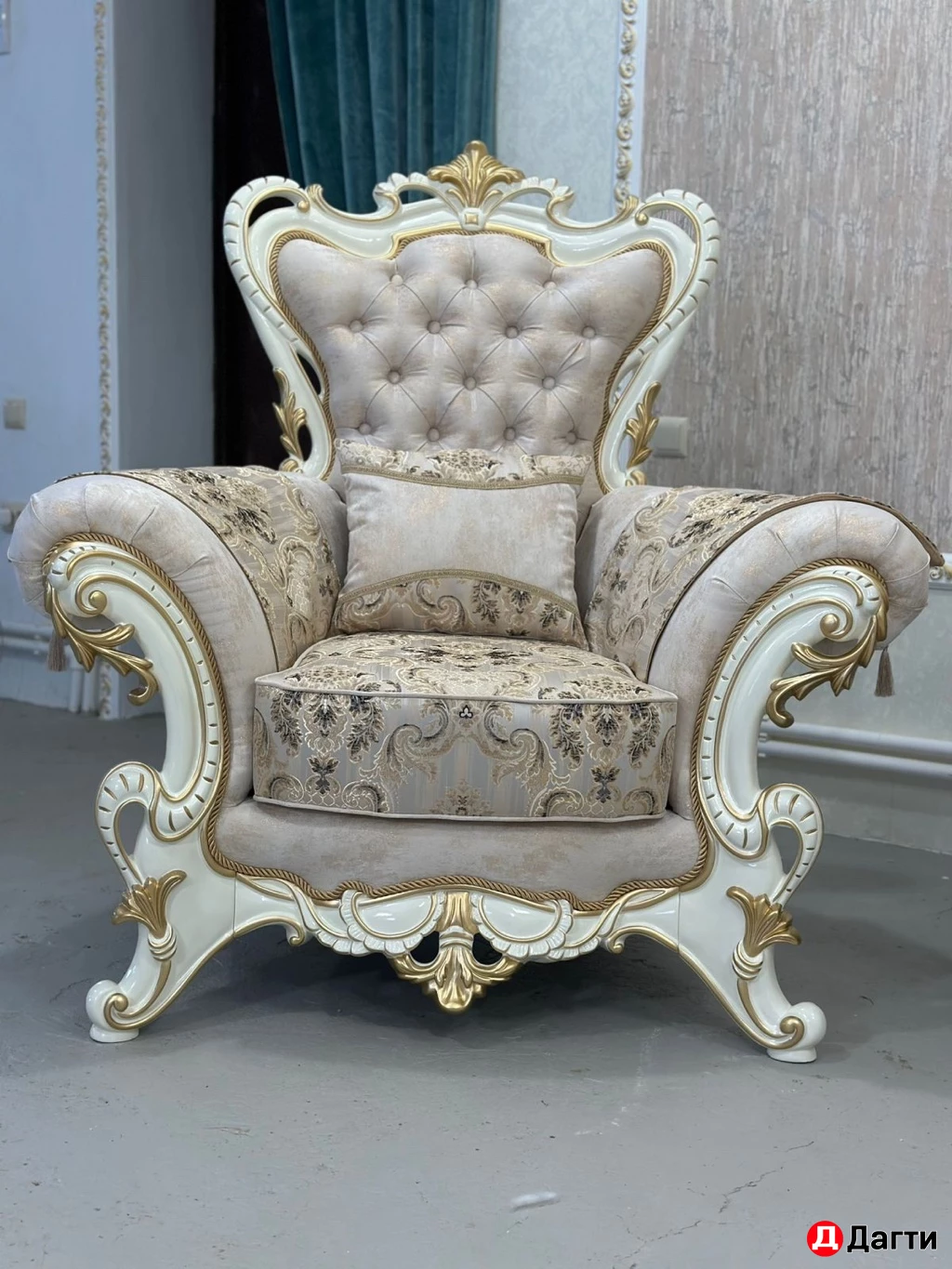 Королевская Тройка Диван с креслами «Элона»