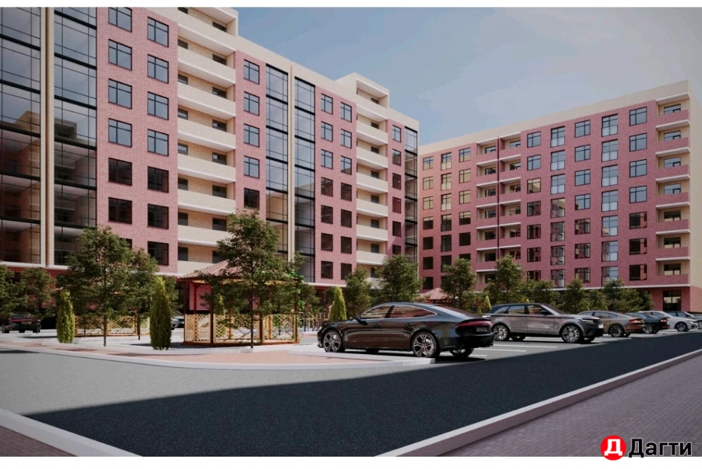 Квартира, 2 комнаты, 75 м², Застройщик