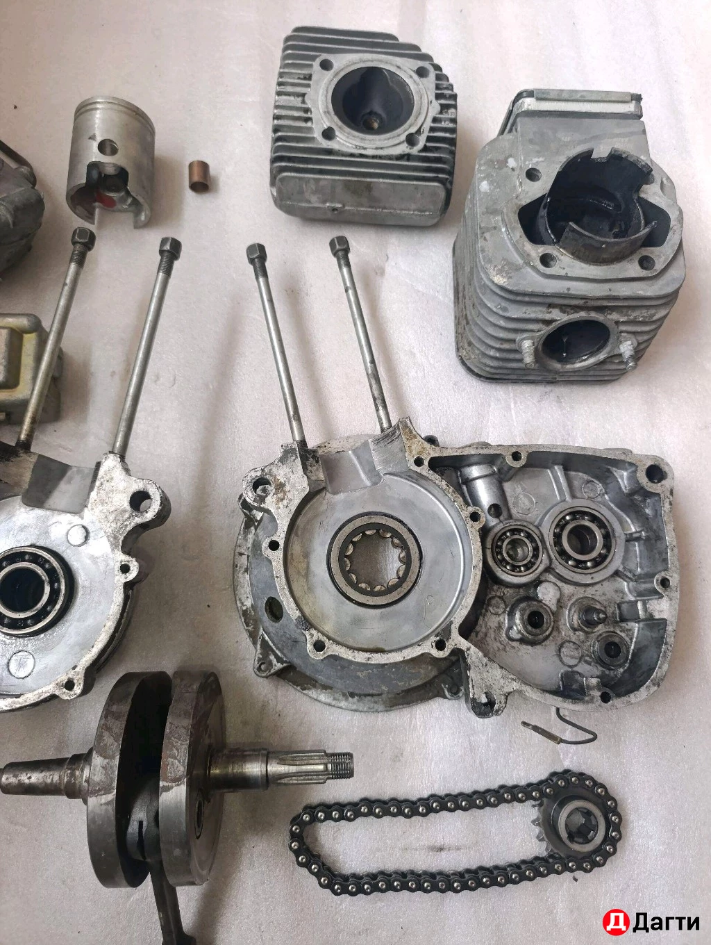 Запчасти на мотороллер муравей