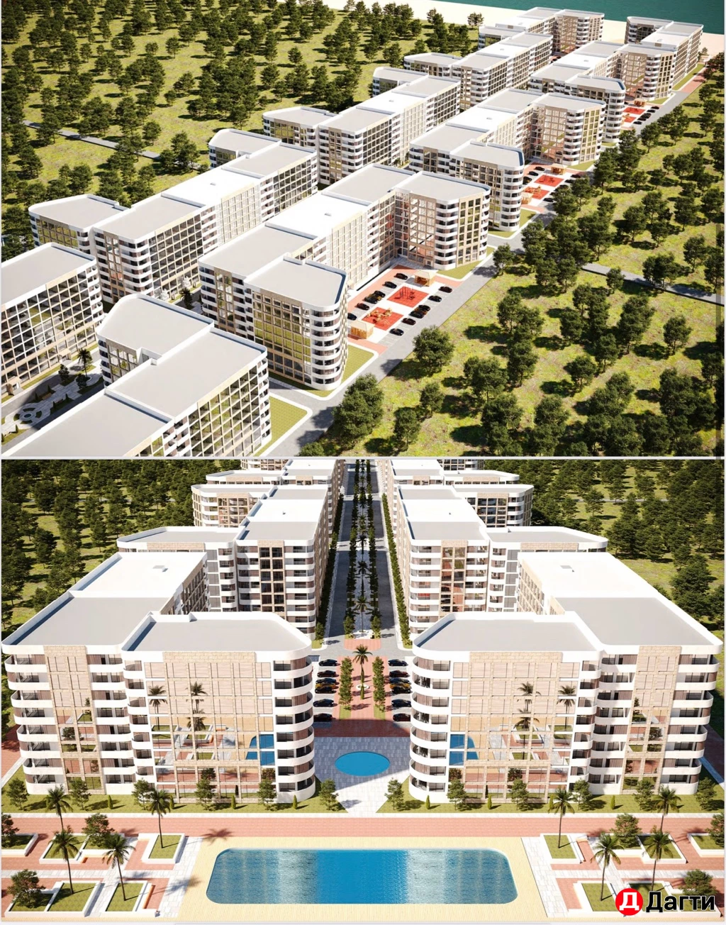 Квартира, Свободная планировка, 25 м², Застройщик