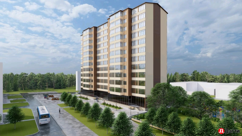 Квартира, 1 комната, 47 м², Застройщик