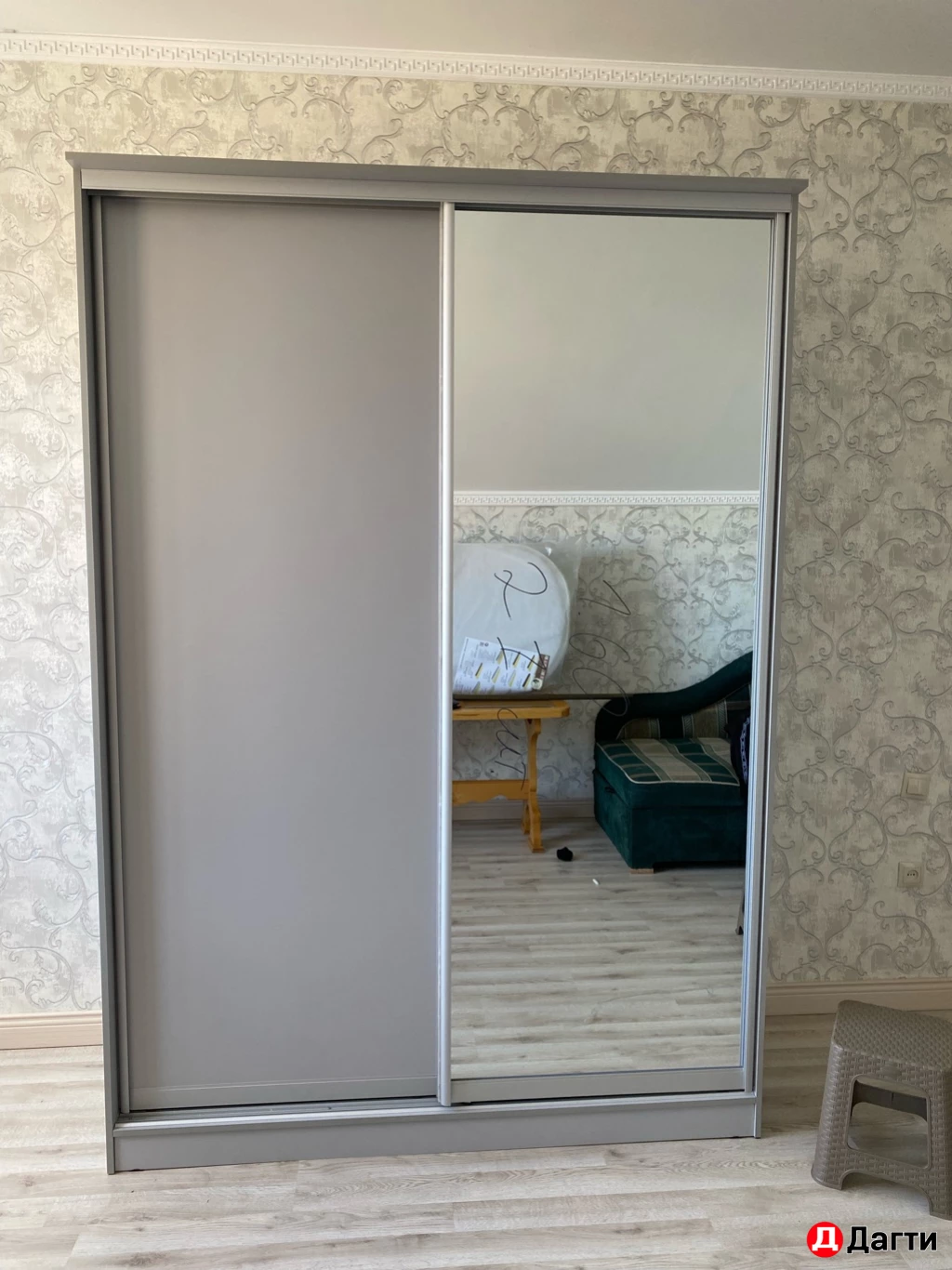 Шкаф купе 1.05 Серый