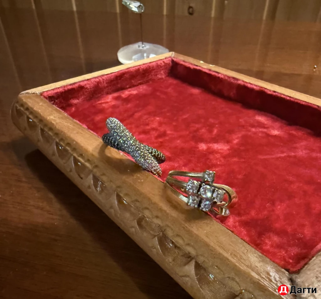 Кольцо с бриллиантами