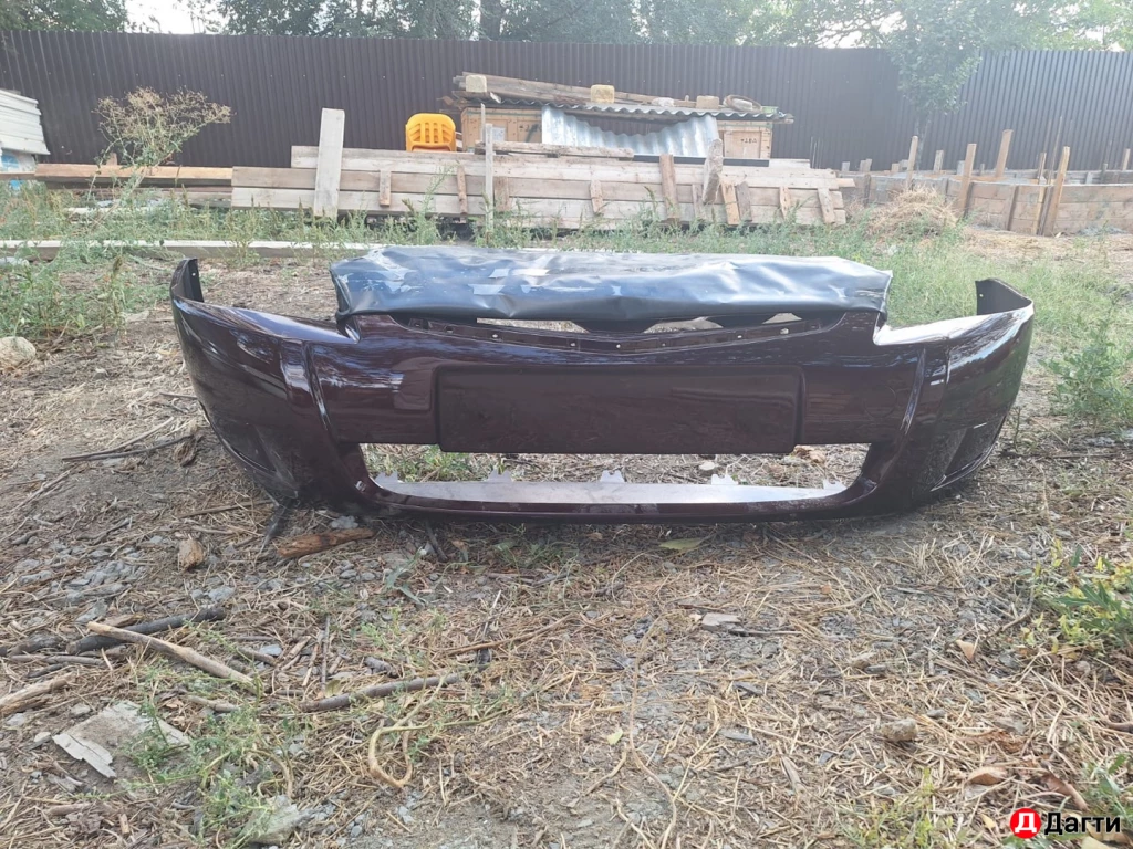 Передний бампер на priora
