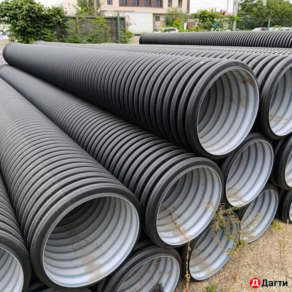 Труба гофрированная для канализации