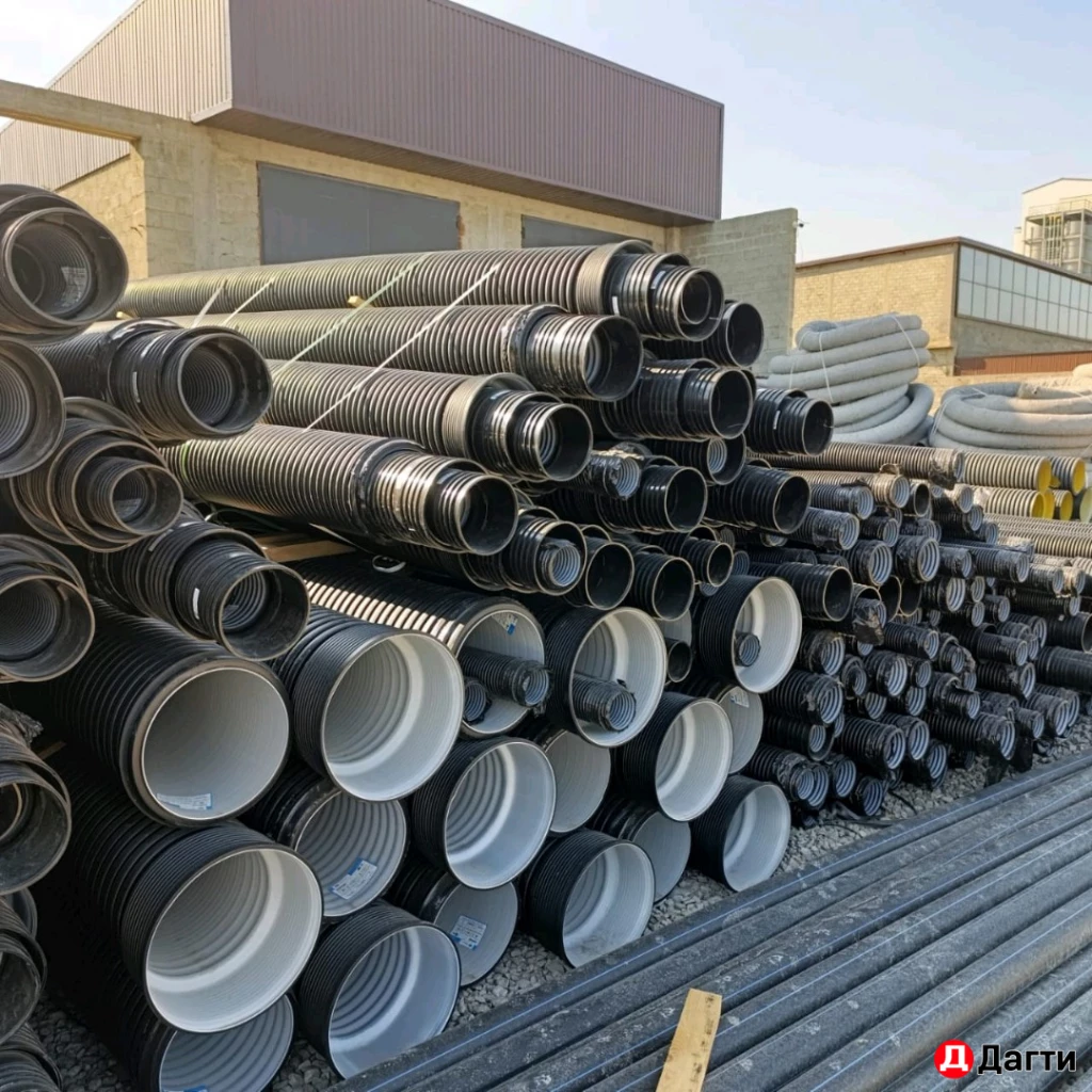 Труба гофрированная для канализации