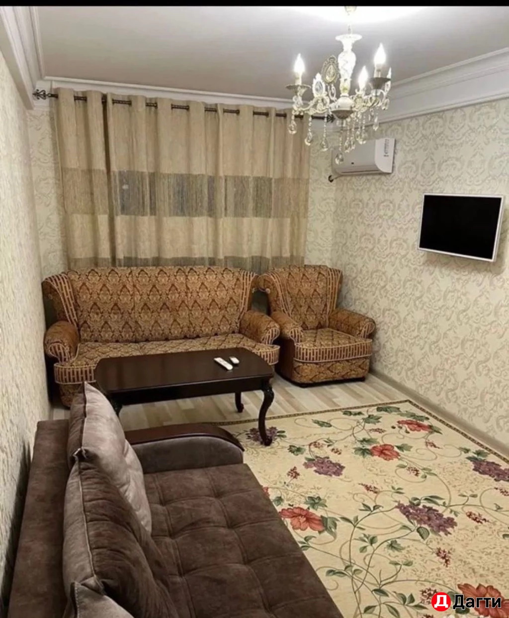 Квартира, 1 комната, 43 м²