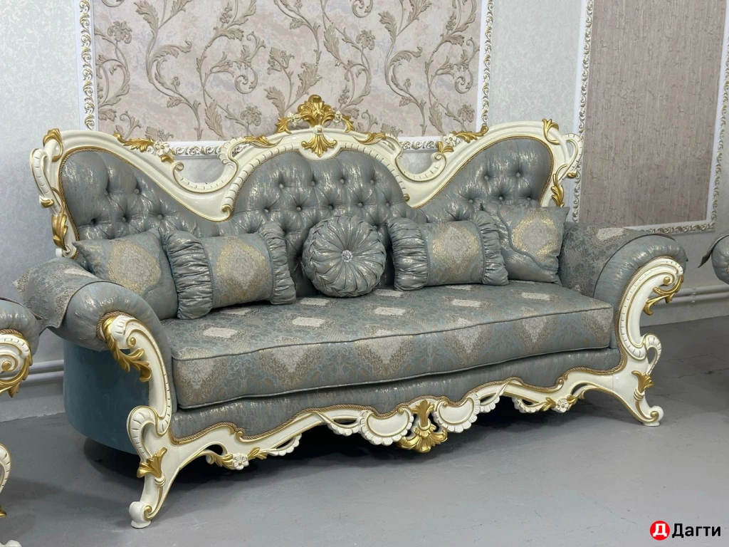 Королевская Тройка Диван с креслами «Элона»