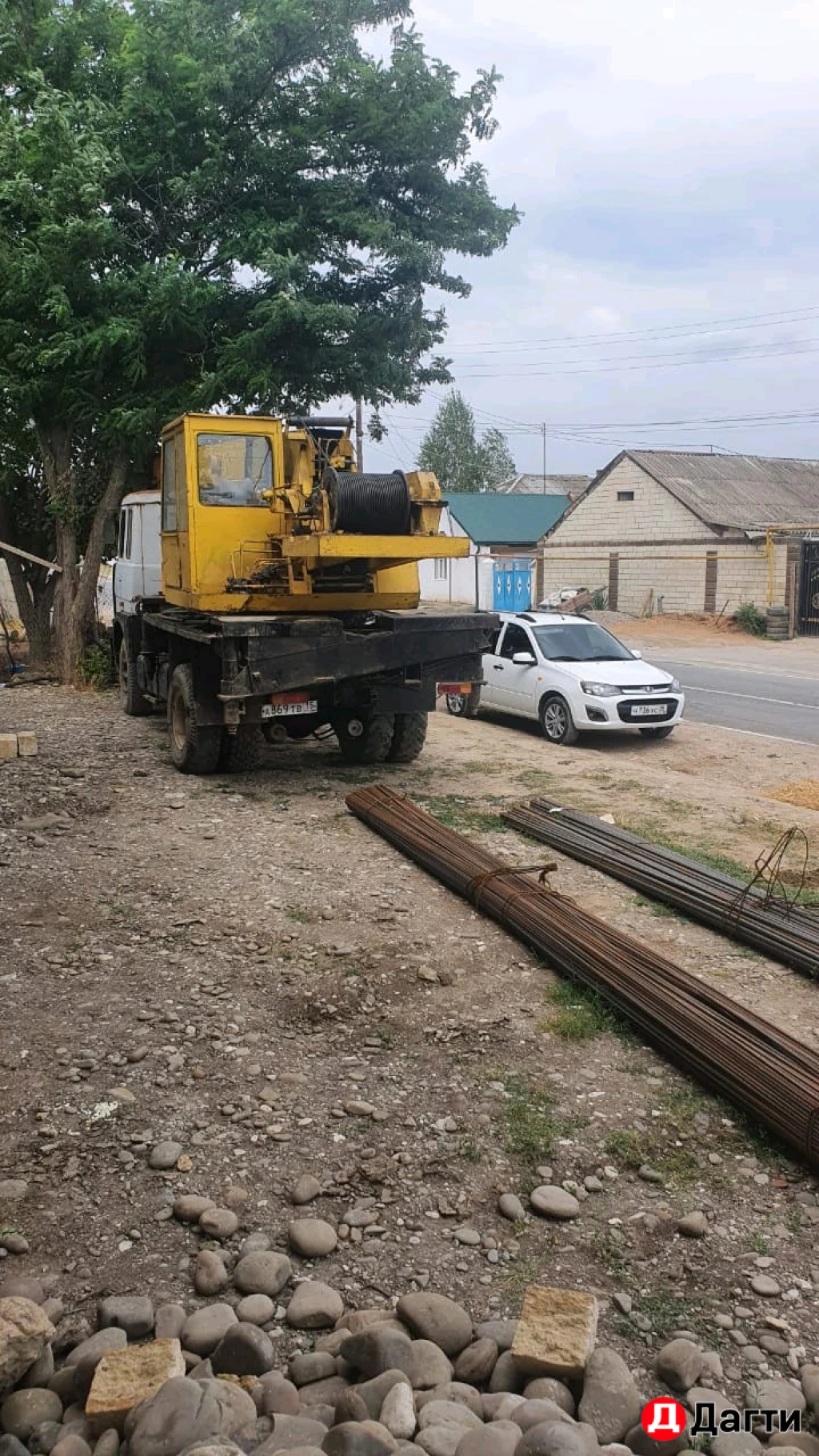 Авто кран подъёмник кран стрела 21мет 16тон