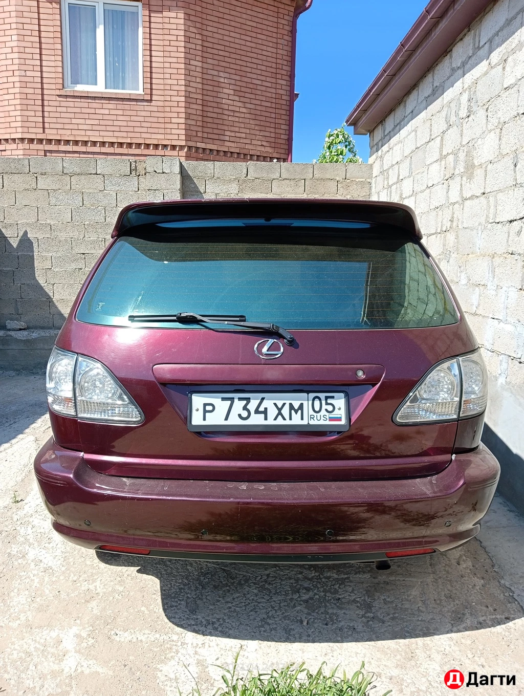 Lexus RX, 2002 года