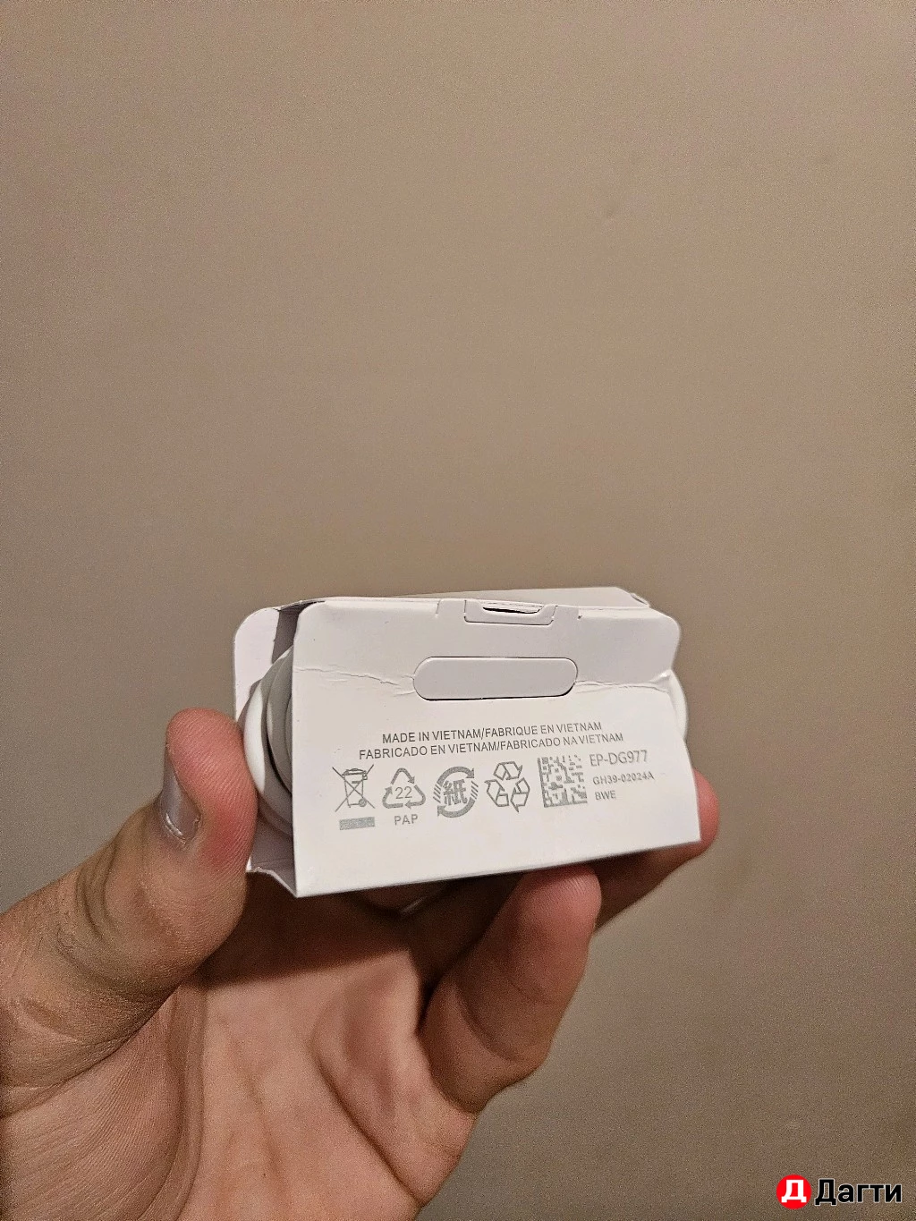 Ориг-ое зарядное устройство Samsung 25W PD Adapter USB-C to USB-C