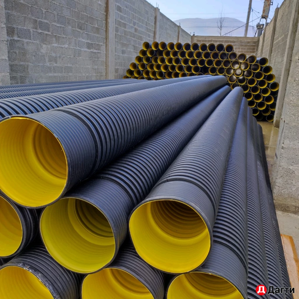 Труба гофрированная для канализации