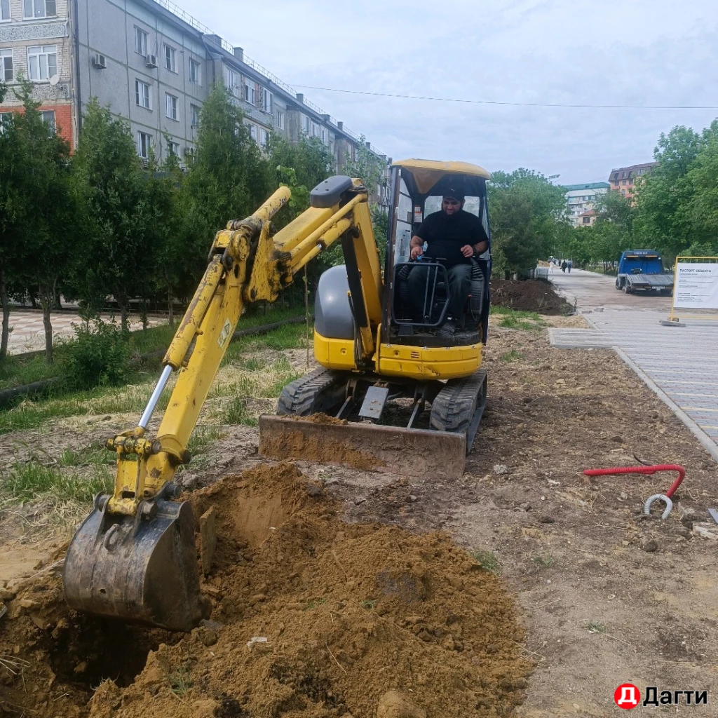 Услуги мини-экскаватора