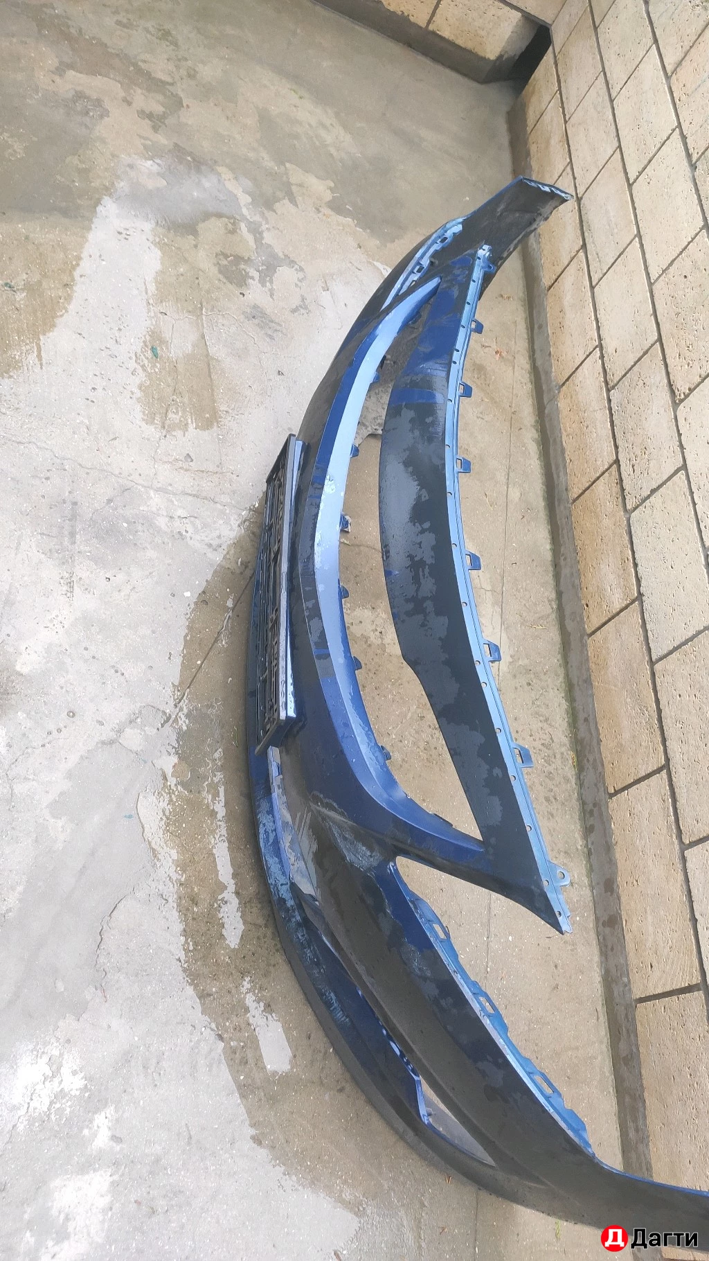 Передний бампер на салярис