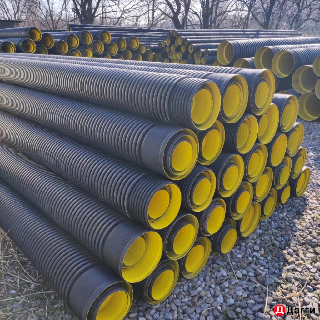 Труба гофрированная для канализации