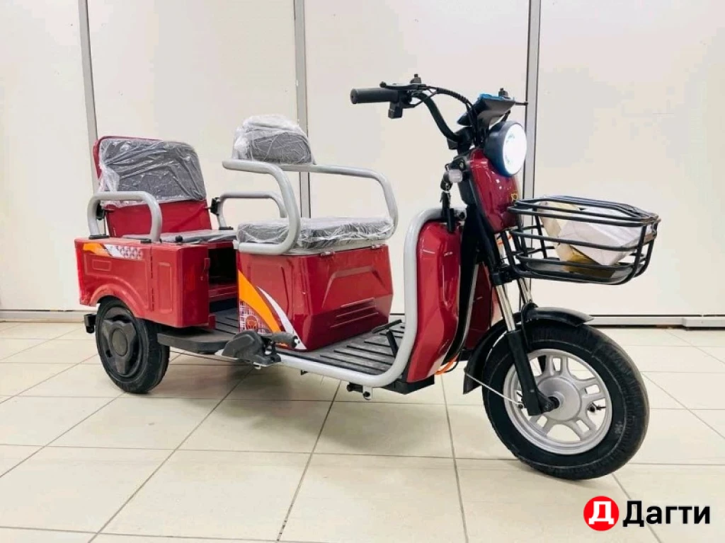 Трицикл грузопассажирский электрический