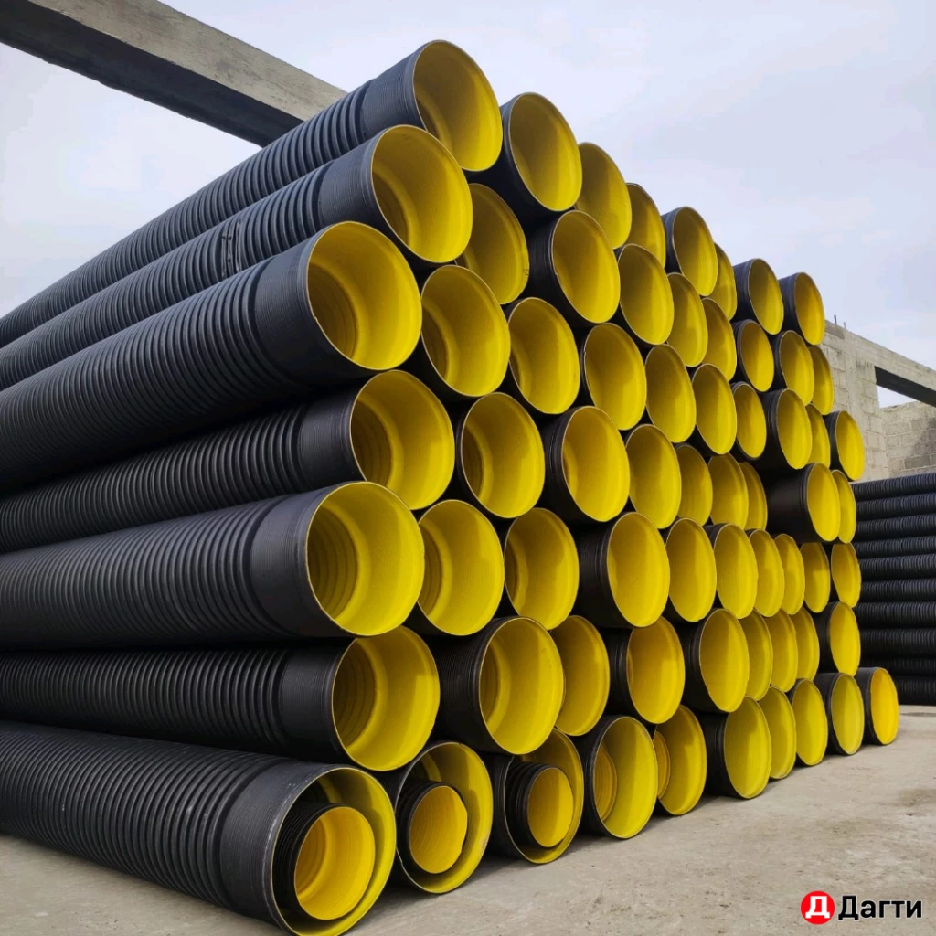 Труба гофрированная для канализации