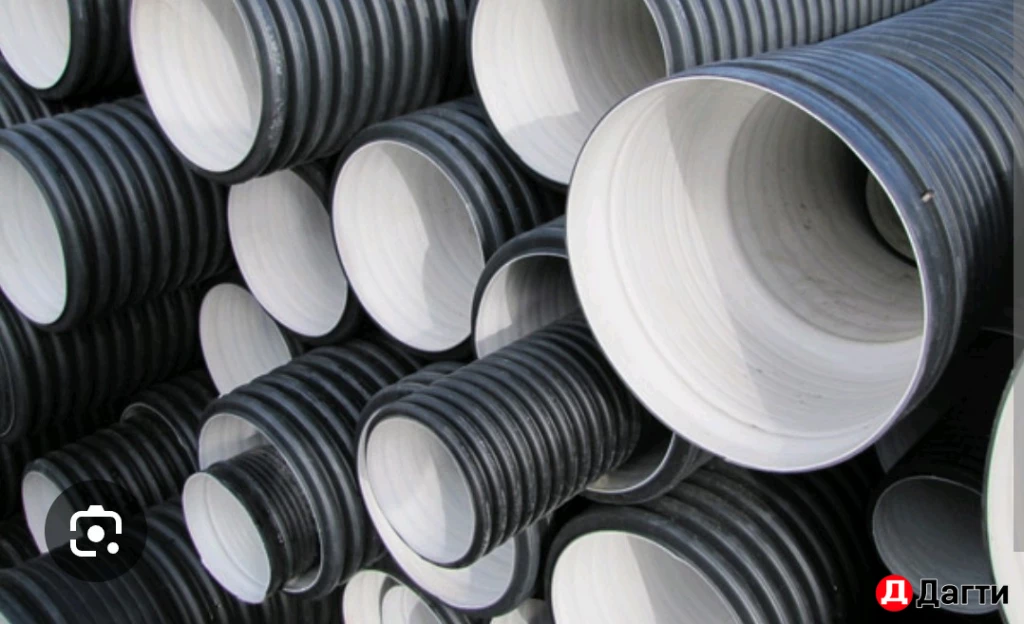 Гофрововые трубы, канализационные трубы