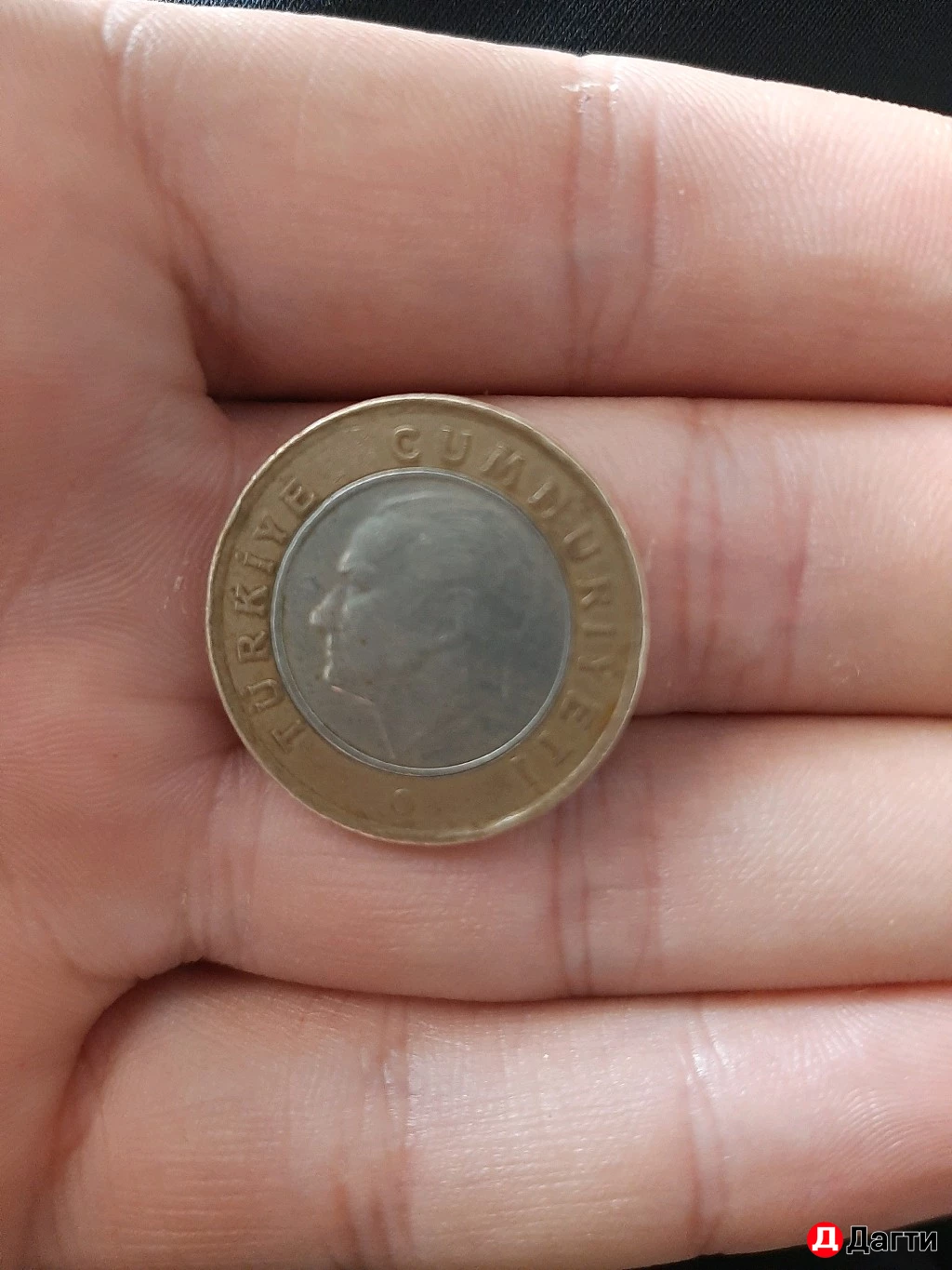 Монета турецкая