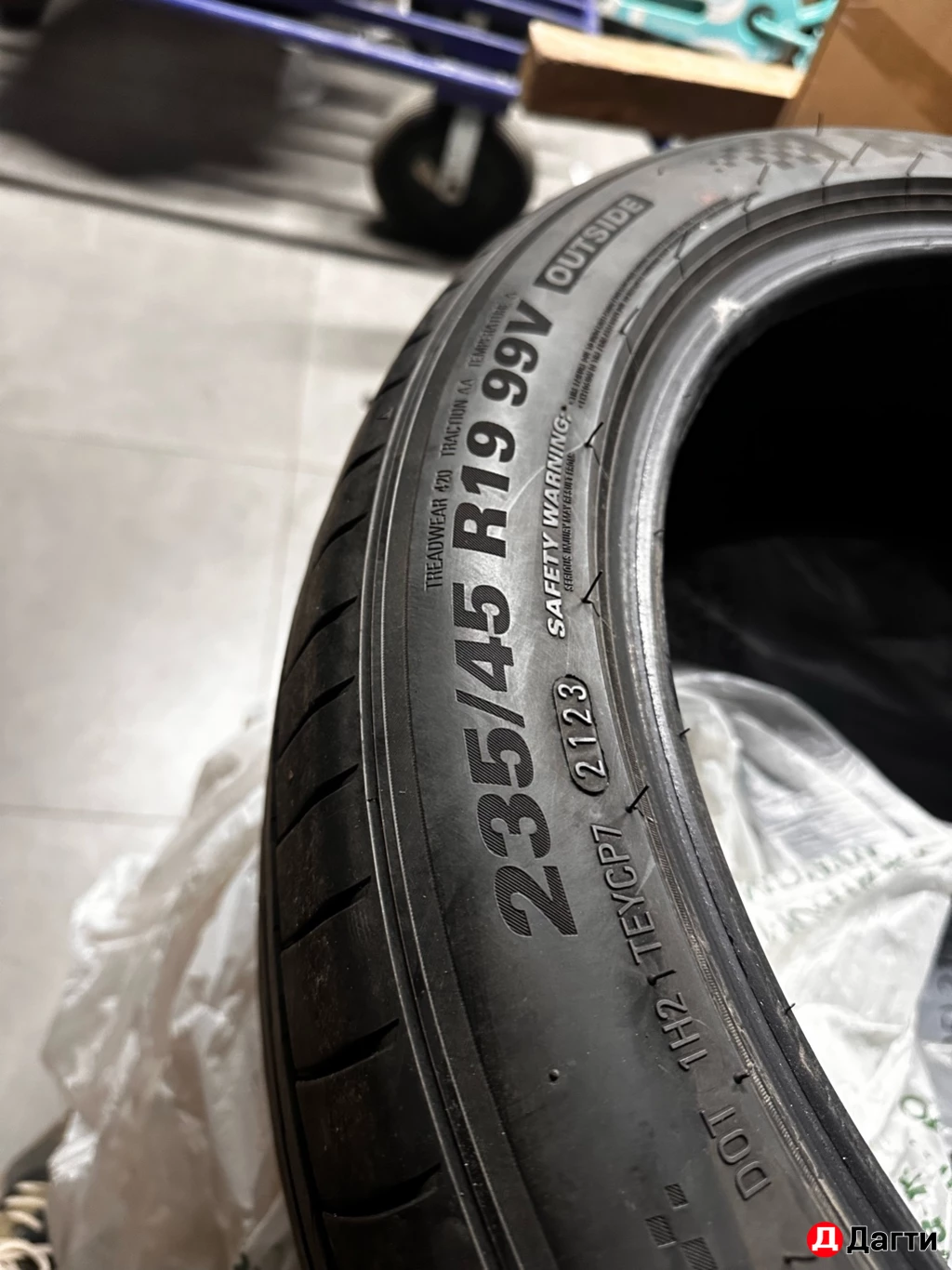 Колеса KUMHO Корея 235.45.r19