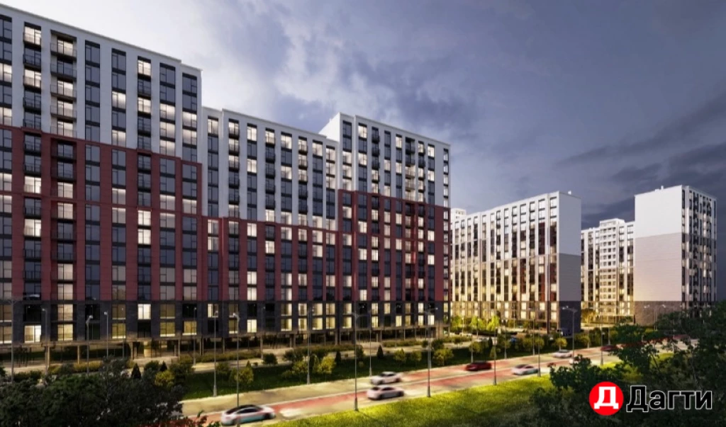 Квартира, 1 комната, 46 м², Застройщик