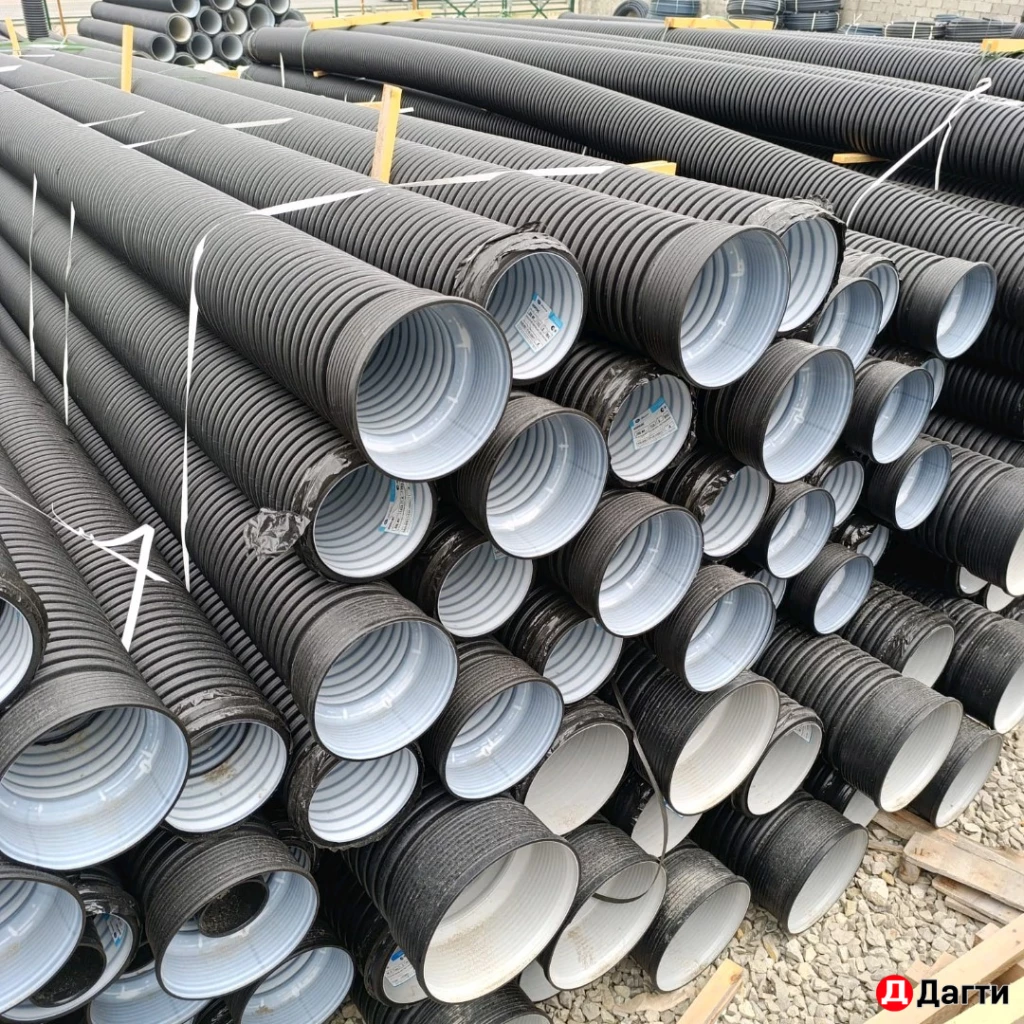 Труба гофрированная для канализации