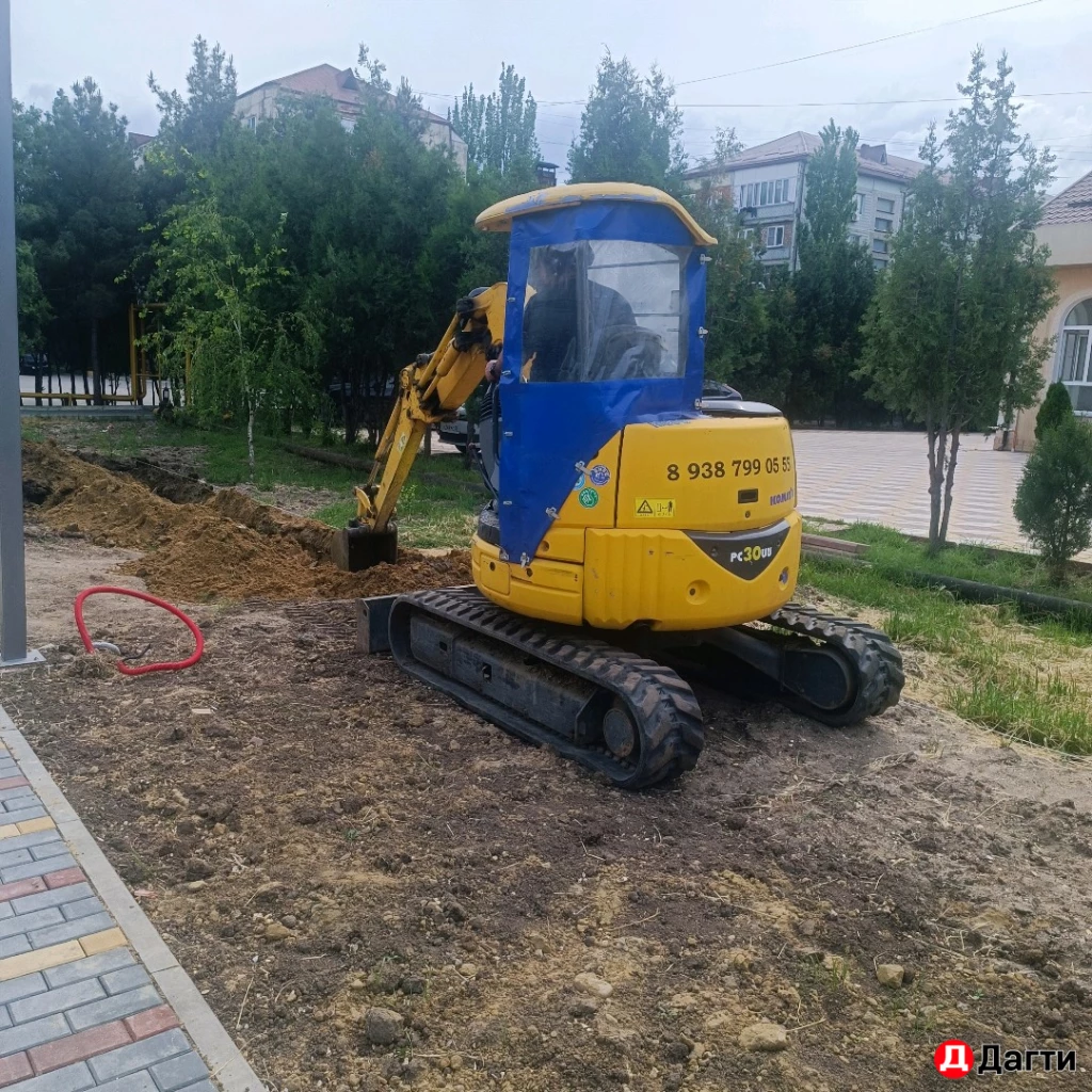 Услуги мини-экскаватора