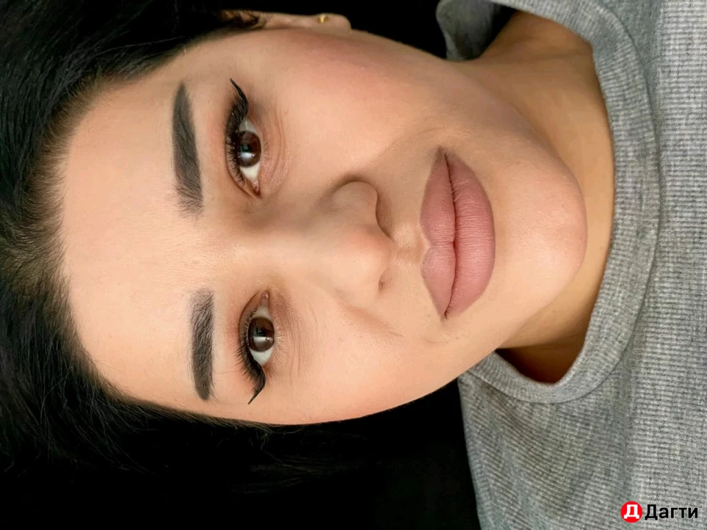 перманентный макияж (волосковая техника