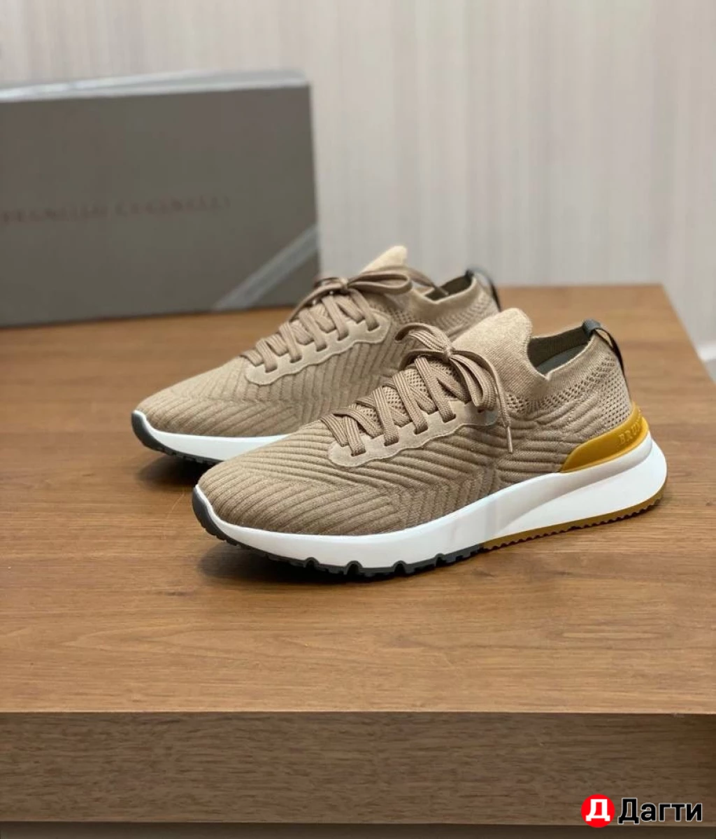 Мужские кроссовки от бренда Brunello Cucinelli