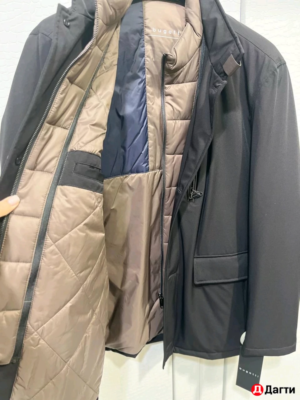 Bugatti, куртка мужская, под заказ из Италии 🇮🇹