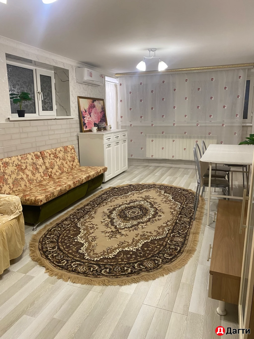 Квартира, Свободная планировка, 35 м²