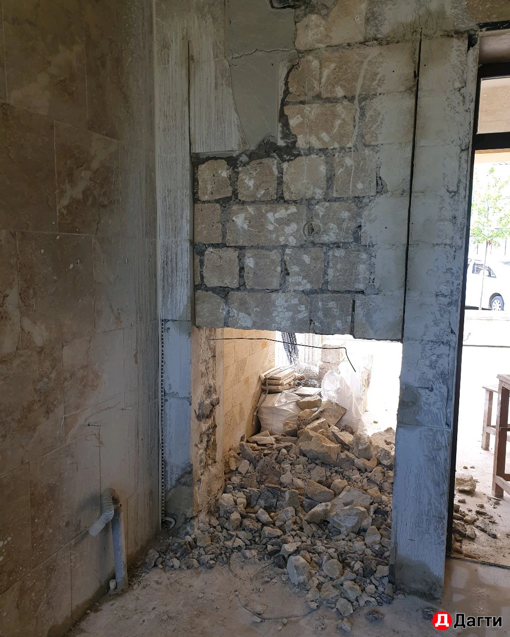 Алмазное сверление и резка стен