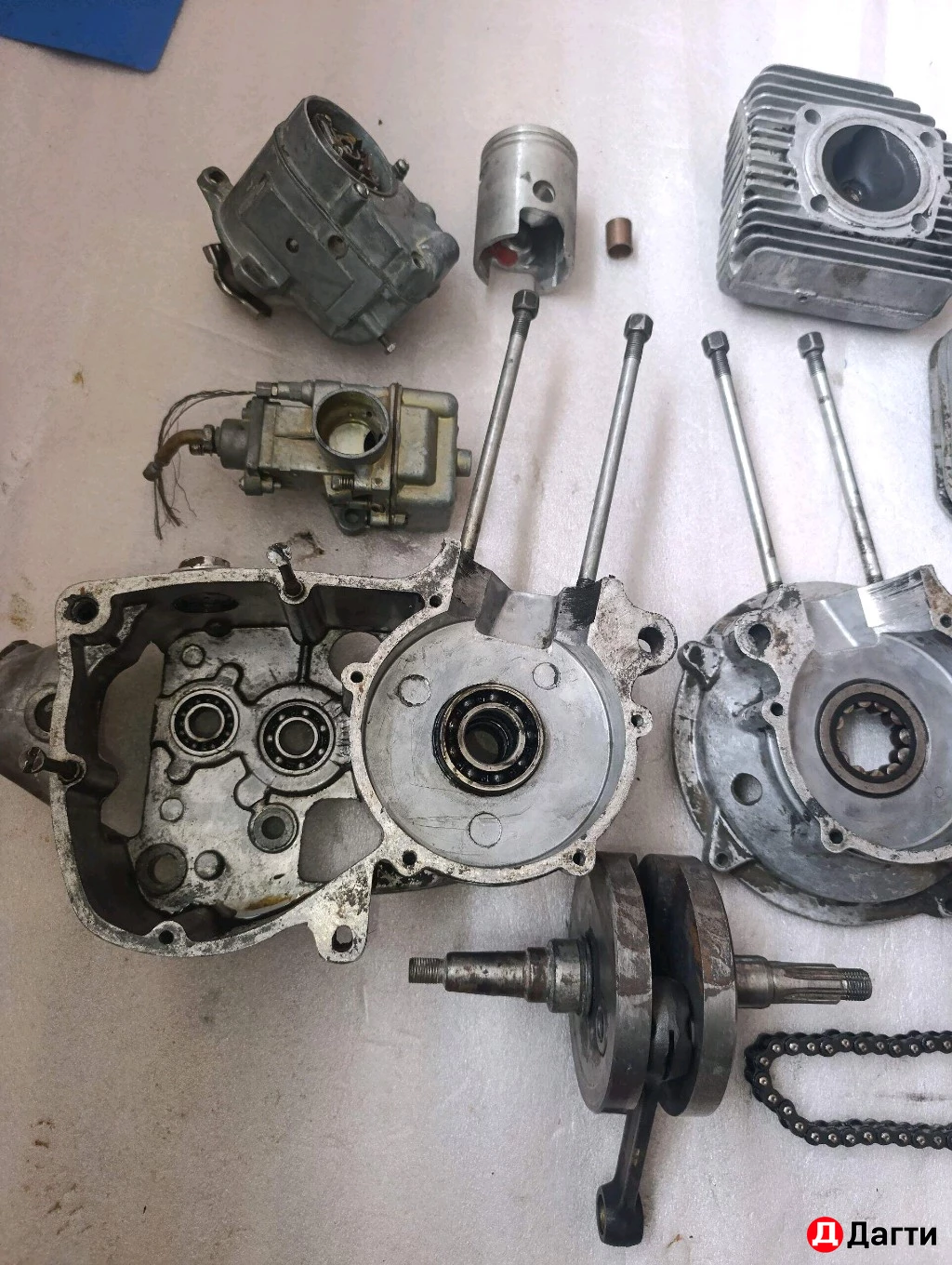 Запчасти на мотороллер муравей