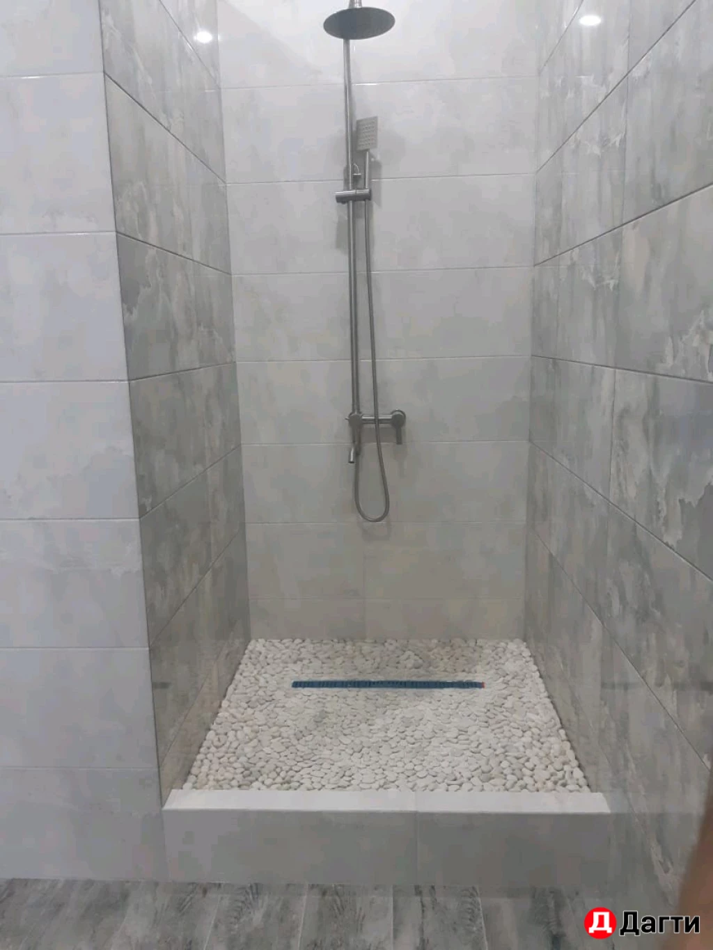 Укладка кафельной плитки (полный ремонт санузла)