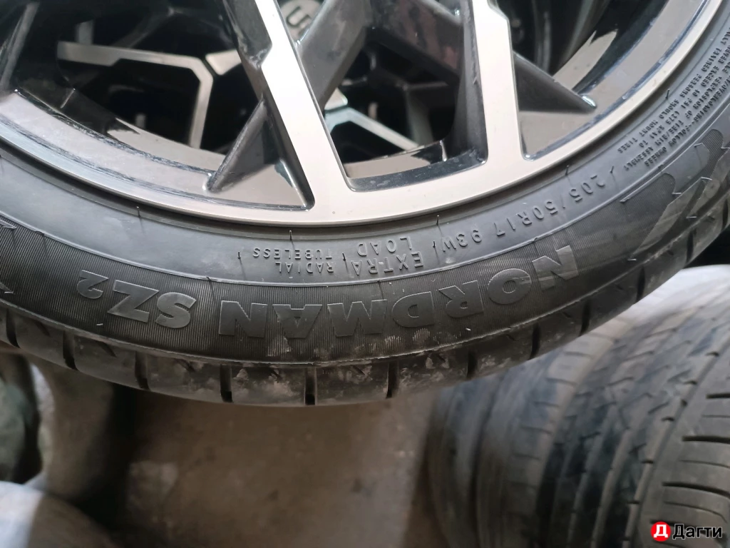 Летний комплект 205/50 р17( Suzuki Ertiga,Камри,королла и. т. д) )