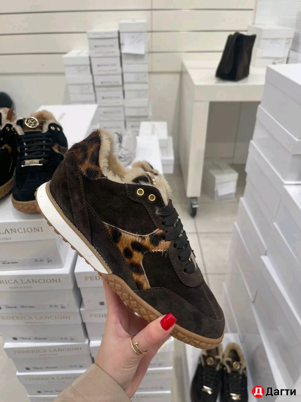 Зимние кроссовки от Итальянского бренда FEDERICA LANCIONI 🇮🇹