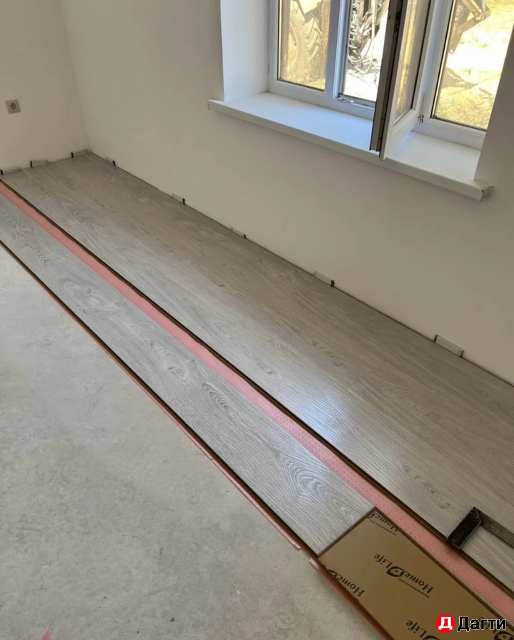 Укладка ламината