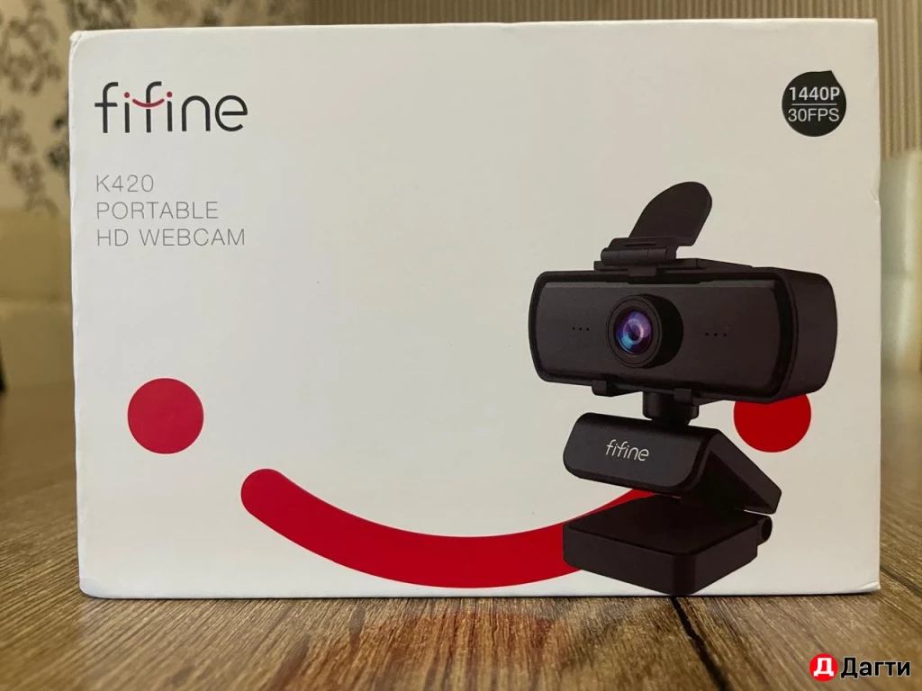 Веб камера fifine k420 1440p