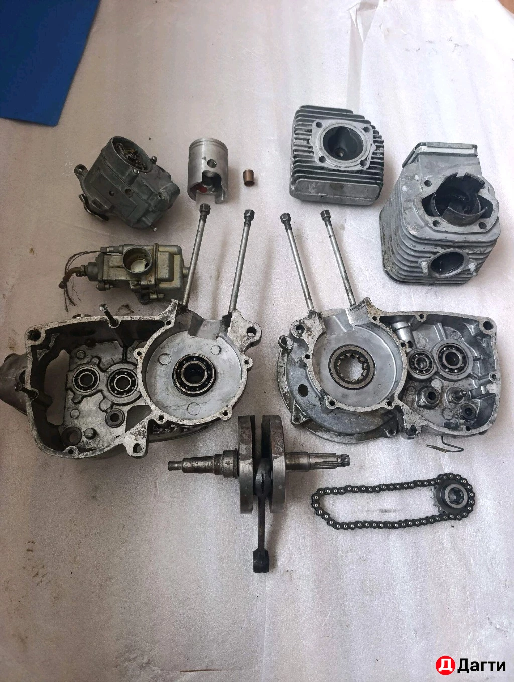 Запчасти на мотороллер муравей