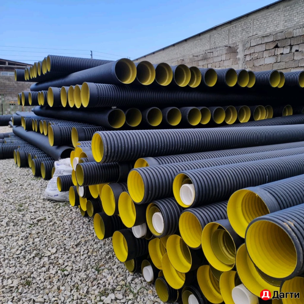Труба гофрированная для канализации