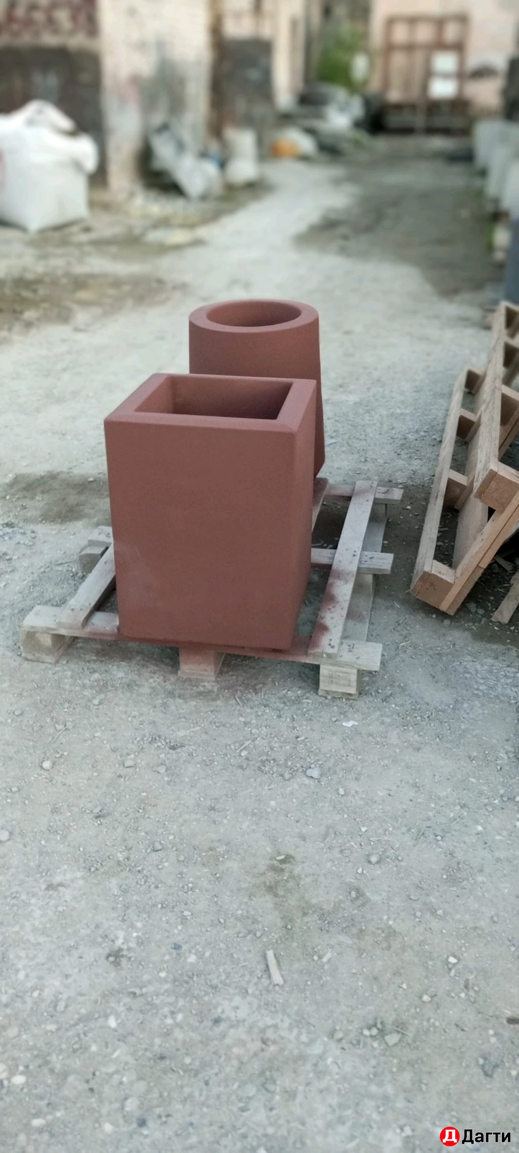 Кашпо бетонное, цветочницы