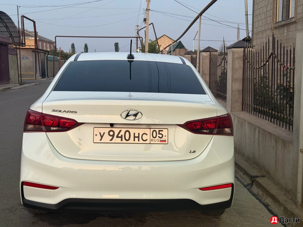 Hyundai Solaris, 2019 года