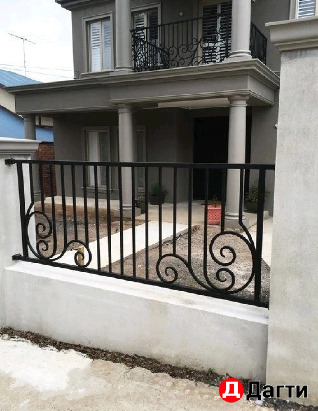 Оградки как не неотъемлемая часть выходной зоны.