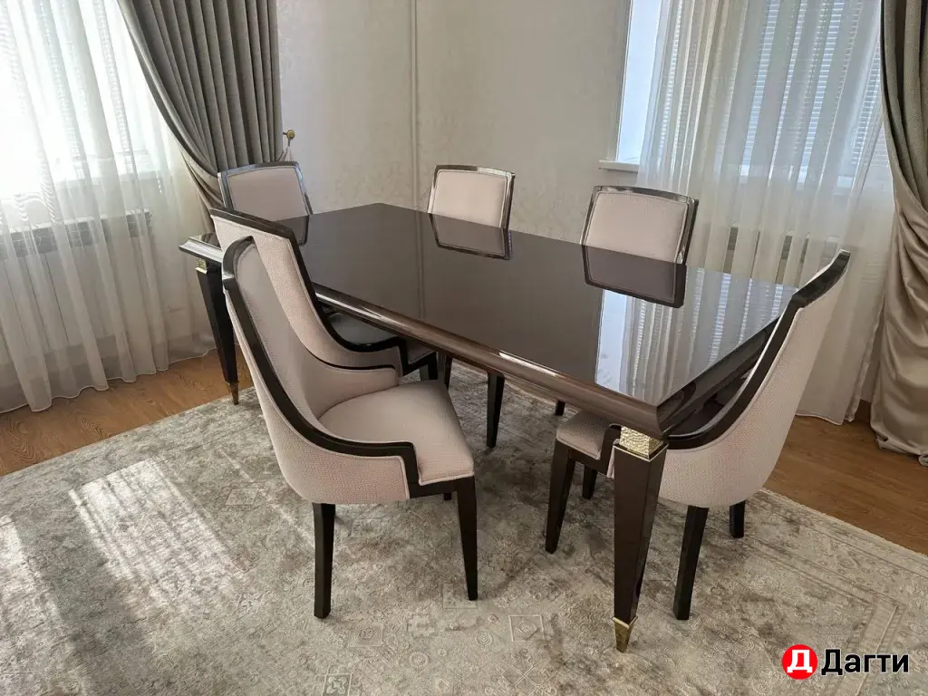 стол со стульями 6 шт
